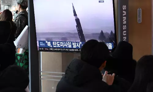 N. Korea Launches Missiles Toward Sea Ahead of S. Korean Leaders China Visit