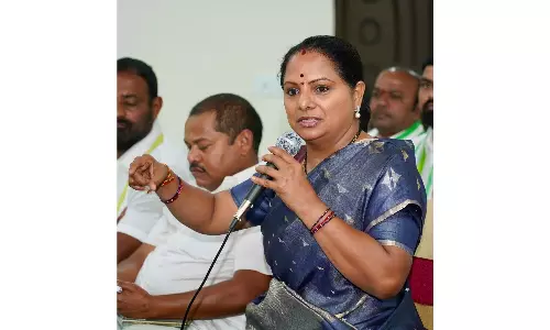 Kavitha Slams BRS For Assembly Boycott, Flags Krishna Water Issue