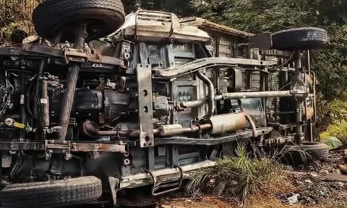 Over 10 Injured As Bus, Pickup Van Collide Head-on In Odisha’s Ganjam