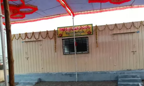 ITDA Opens Container School for Adivasi Children Near Adilabad
