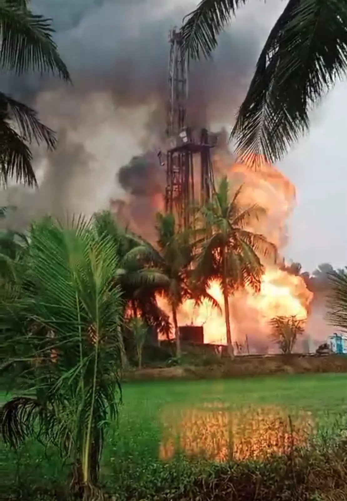 AP: CM Directs Officials To Make Efforts To Control Raging Fire AP: CM Directs Officials To Make Efforts To Control Raging Fire