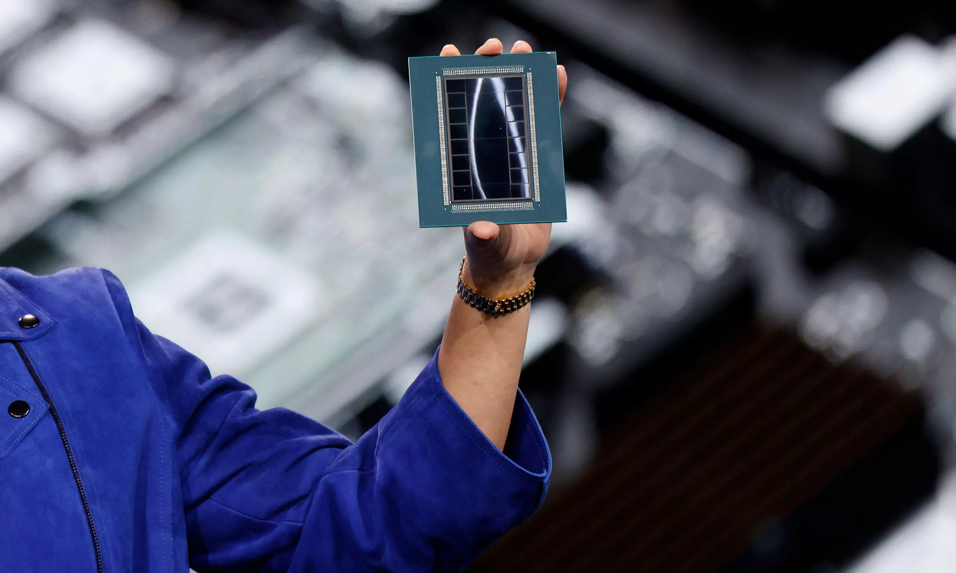 AMD Shows Off New Higher Performing AI Chip At CES Event AMD Shows Off New Higher Performing AI Chip At CES Event