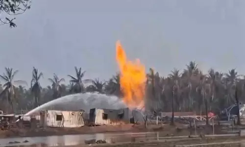 Flames at ONGC Mori-5 Well Blowout Not Yet Under Control