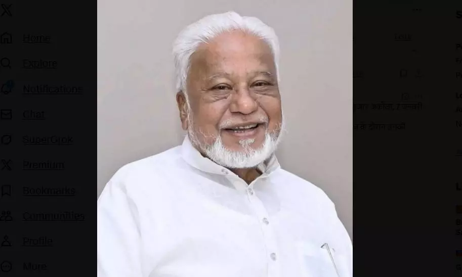 Maharashtra Congress VP Hidayatullah Patel Dies After Being Stabbed at Mosque Maharashtra Congress VP Hidayatullah Patel Dies After Being Stabbed at Mosque