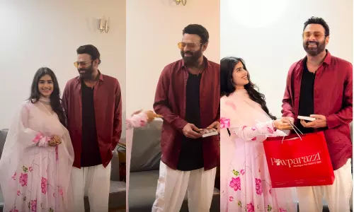 Raja Saab: Fan Floored After Meeting Prabhas Raja Saab: Fan Floored After Meeting Prabhas