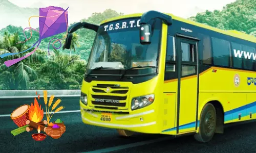 TGSRTC to Operate Over 6,400 Special Buses for Sankranthi Rush