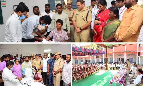 Health Key to Academic Success, Says SP at Medical Camp