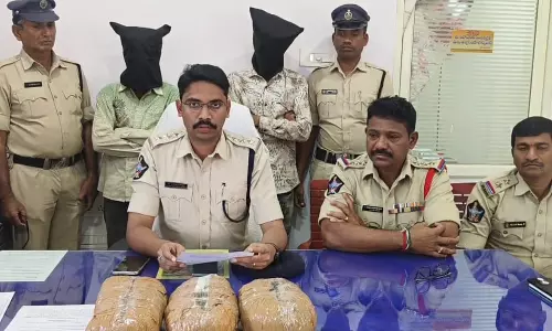 Andhra Pradesh: Three Arrested, Two Minors Detained in Ganja Trafficking Case