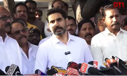 Lokesh in Court for Defamation Case Against Sakshi