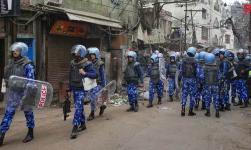 Delhi Ramlila Demolition Drive Turns Violent