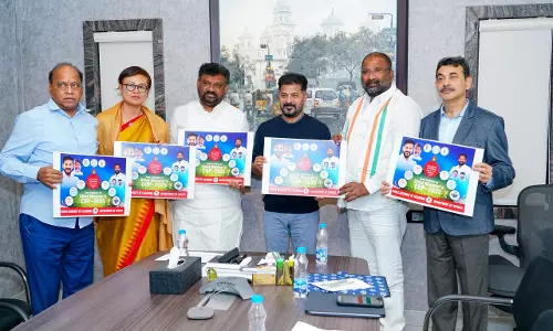 Revanth Unveils Poster for CMs Cup-2025, Tournaments to Begin from Jan. 17