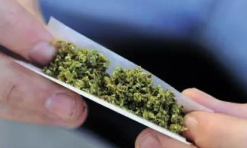 AR Cop Among 5 Held For Smoking Ganja AR Cop Among 5 Held For Smoking Ganja