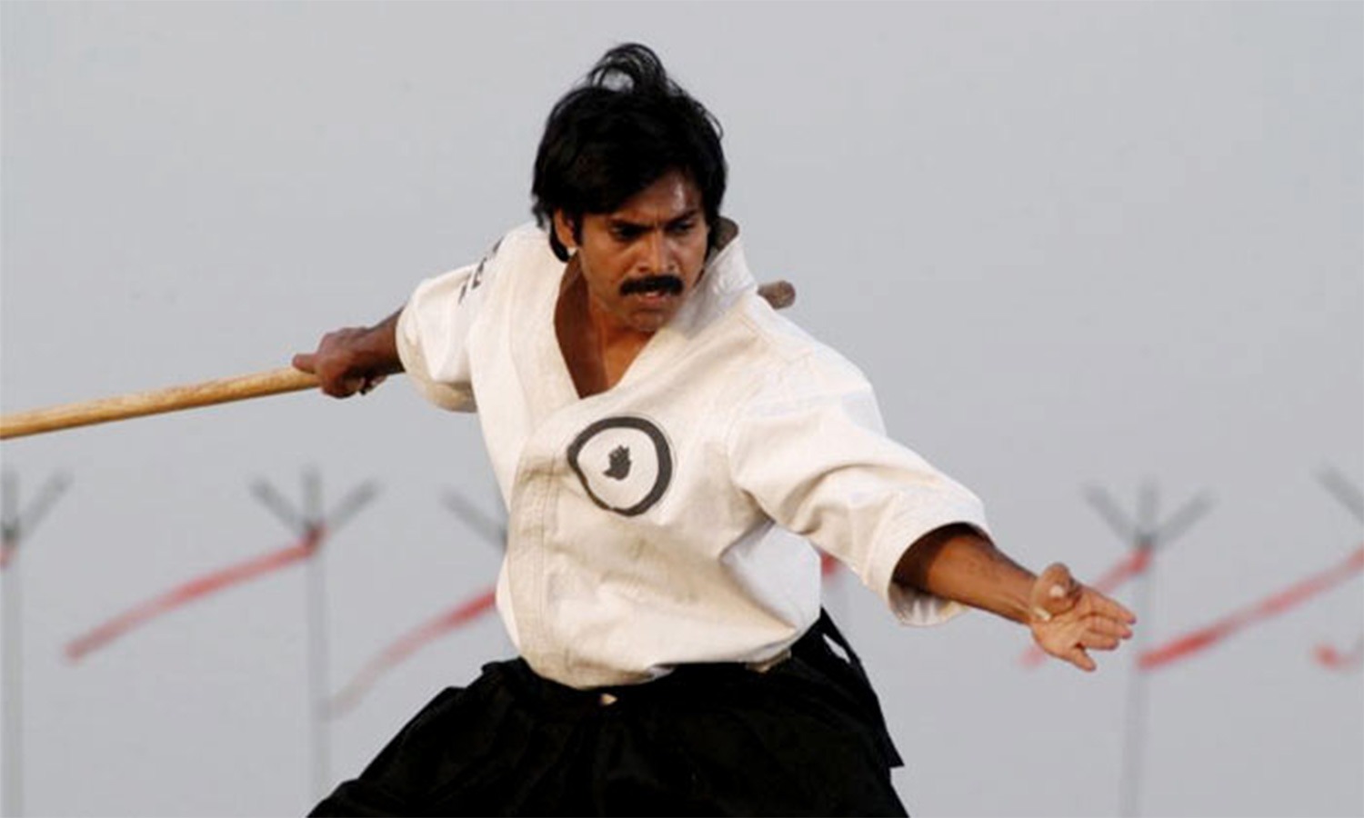 Pawan Kalyan Unveils Mysterious Martial Arts Look