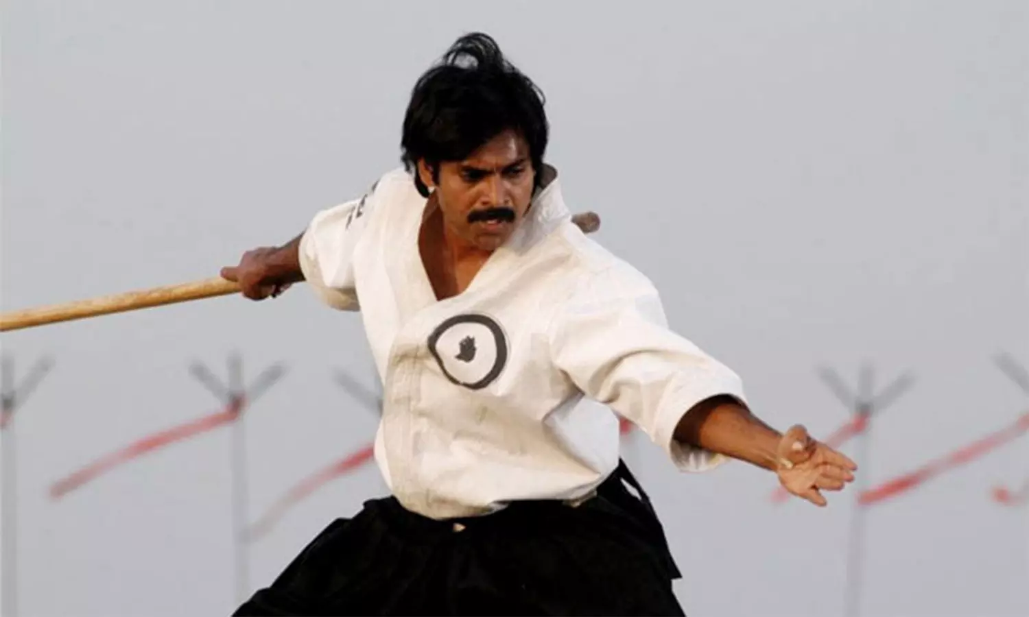 Pawan Kalyan Delights Fans by Unveiling a New Martial Arts Look via New Banner Pawan Kalyan Delights Fans by Unveiling a New Martial Arts Look via New Banner