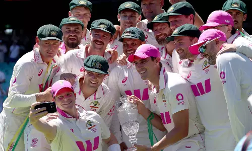 Australia Wins Ashes Series 4-1 With a Five-Wicket Victory in Sydney Australia Wins Ashes Series 4-1 With a Five-Wicket Victory in Sydney