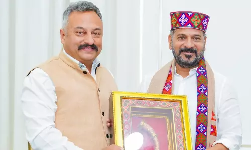 Himachal Pradesh Education Minister Meets CM Revanth