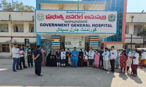Doctors Stage Protest Against TGMC GO Doctors Stage Protest Against TGMC GO
