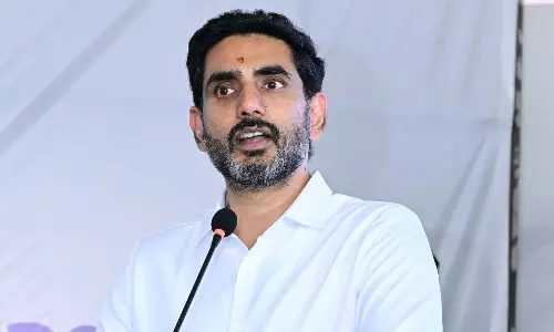 Lokesh Calls to Counter YSRC Propaganda Lokesh Calls to Counter YSRC Propaganda