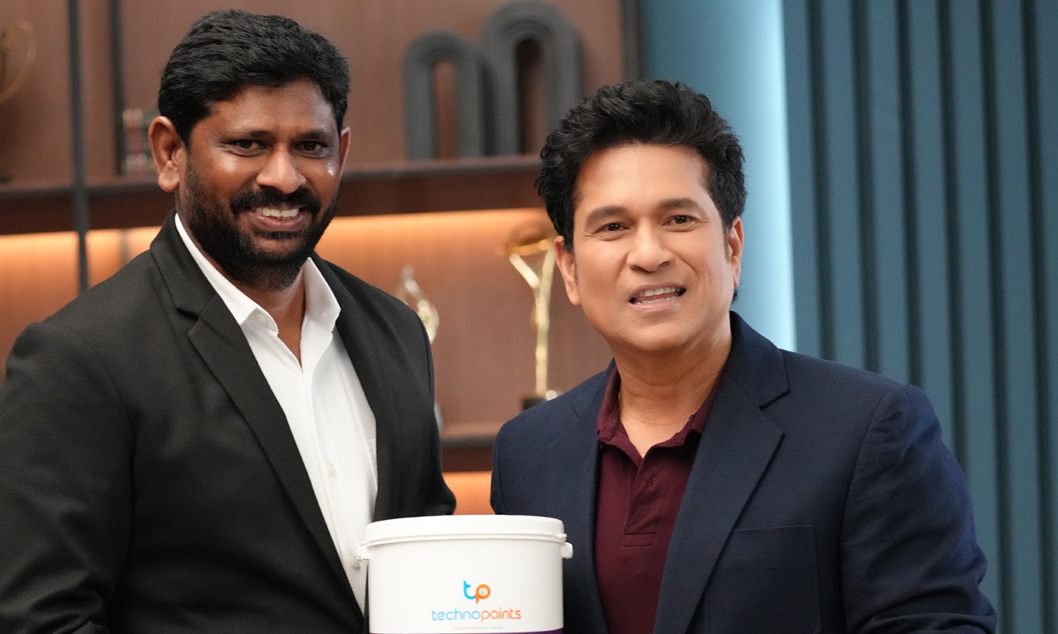 Techno Paints Appoints Sachin Tendulkar as Brand Ambassador