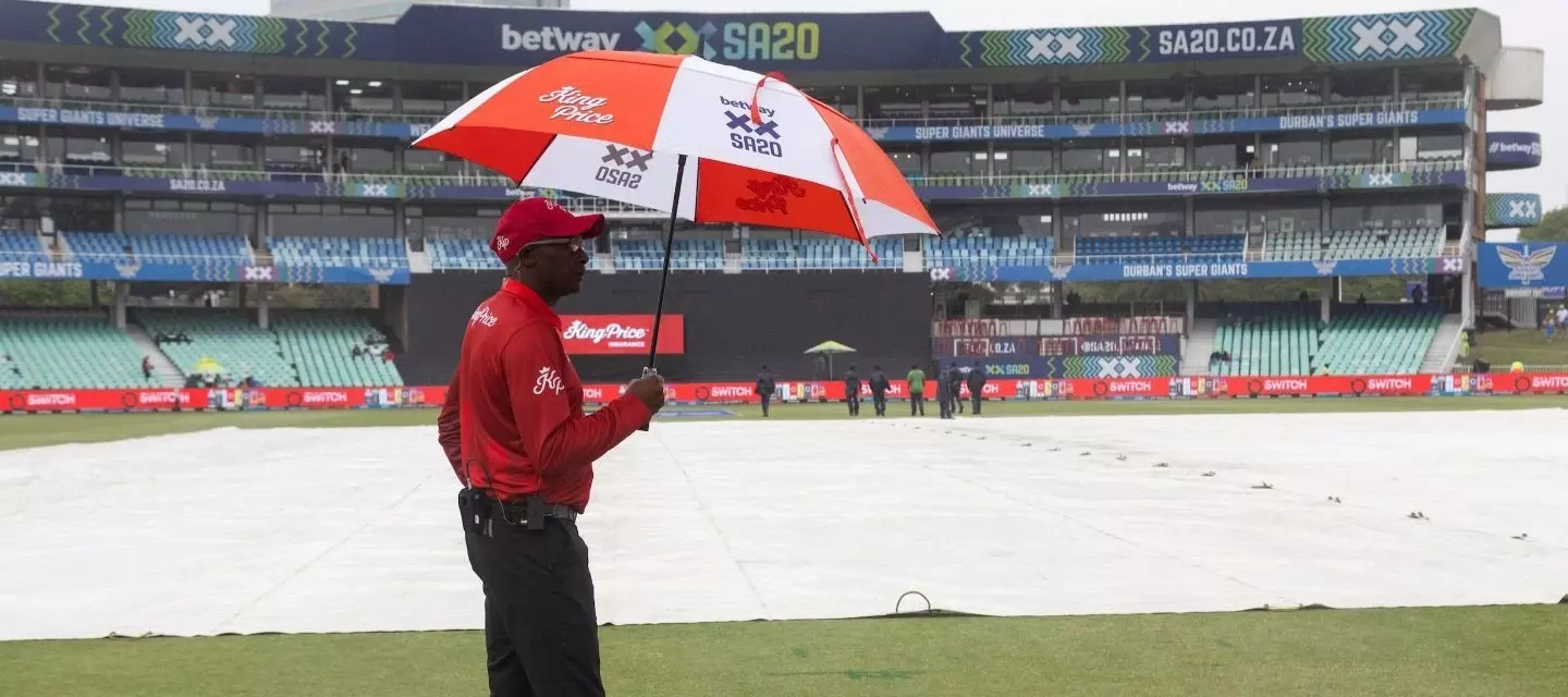 DSG And Sunrisers Share Points After Match Is Abandoned Without A Toss DSG And Sunrisers Share Points After Match Is Abandoned Without A Toss