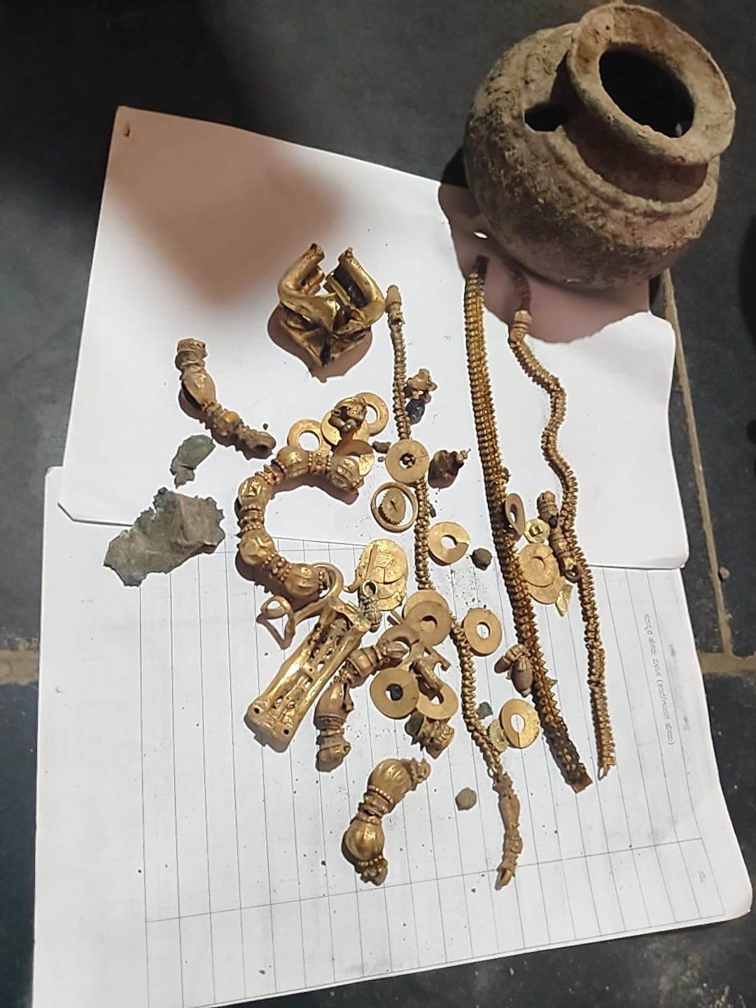 Ancient Gold Jewellery Found in Karnataka