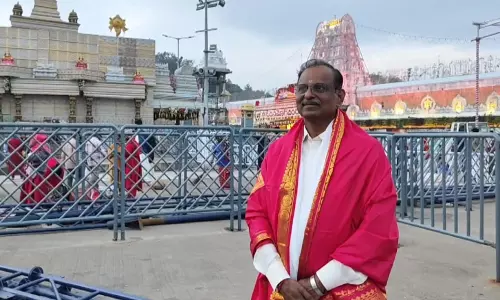ISRO Chairman Offers Prayers at Tirupati Ahead of PSLV-C62 Launch