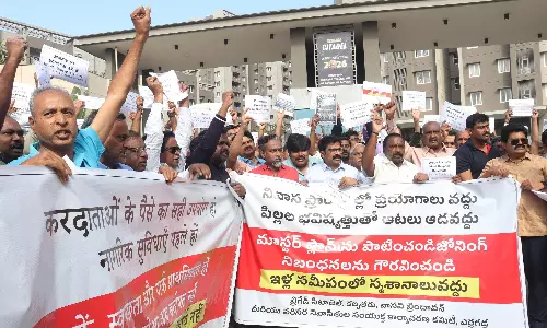 Erragadda Residents Protest Graveyard Plan