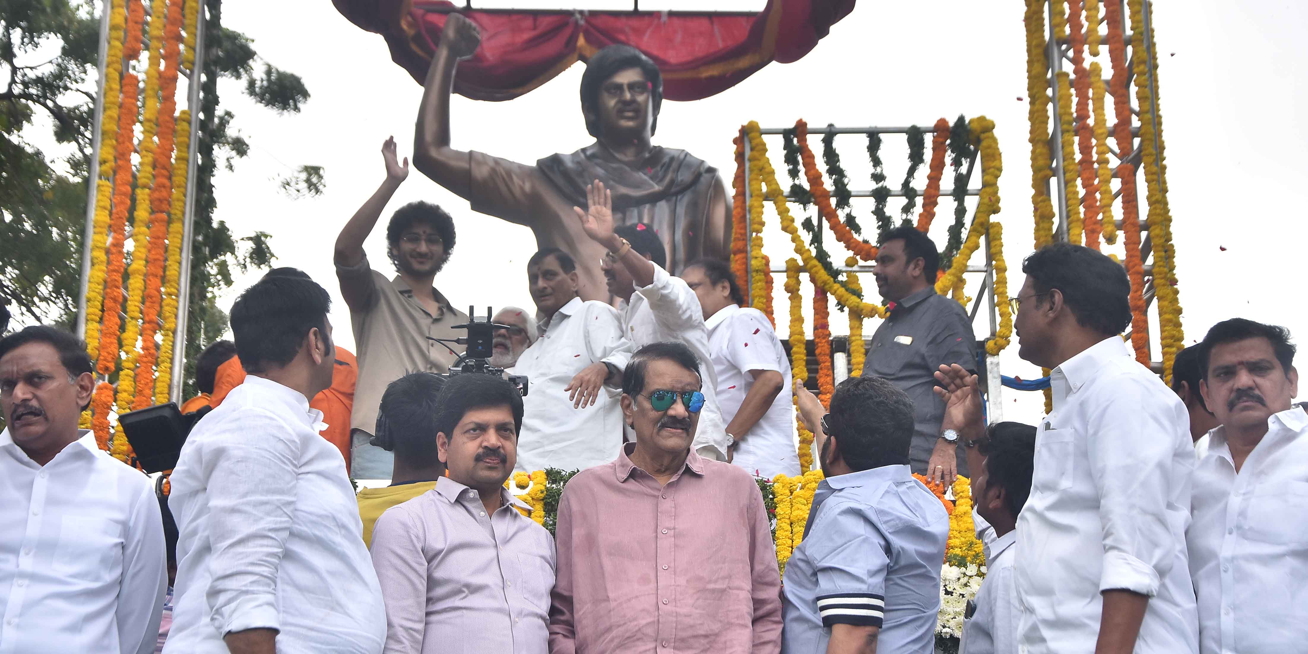 Krishna Statue Unveiled in Vijayawada