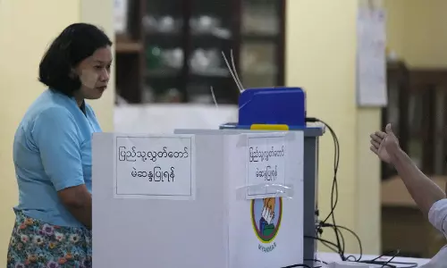 Myanmar Votes in Second Phase of Junta-Run Election