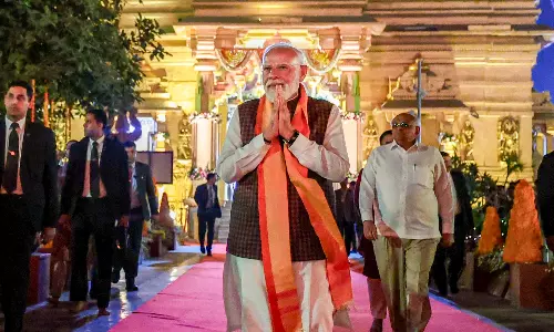 PM Modi Leads Shaurya Yatra as Part of Somnath Swabhiman Parv PM Modi Leads Shaurya Yatra as Part of Somnath Swabhiman Parv