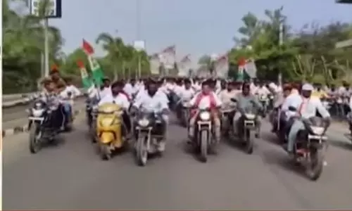 Mynampally Birthday Event Brings NH-44 Traffic To A Halt