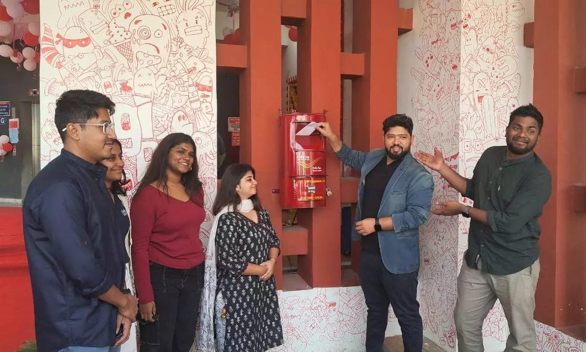 Post Office on IIT-Hyderabad Campus Modernised Post Office on IIT-Hyderabad Campus Modernised