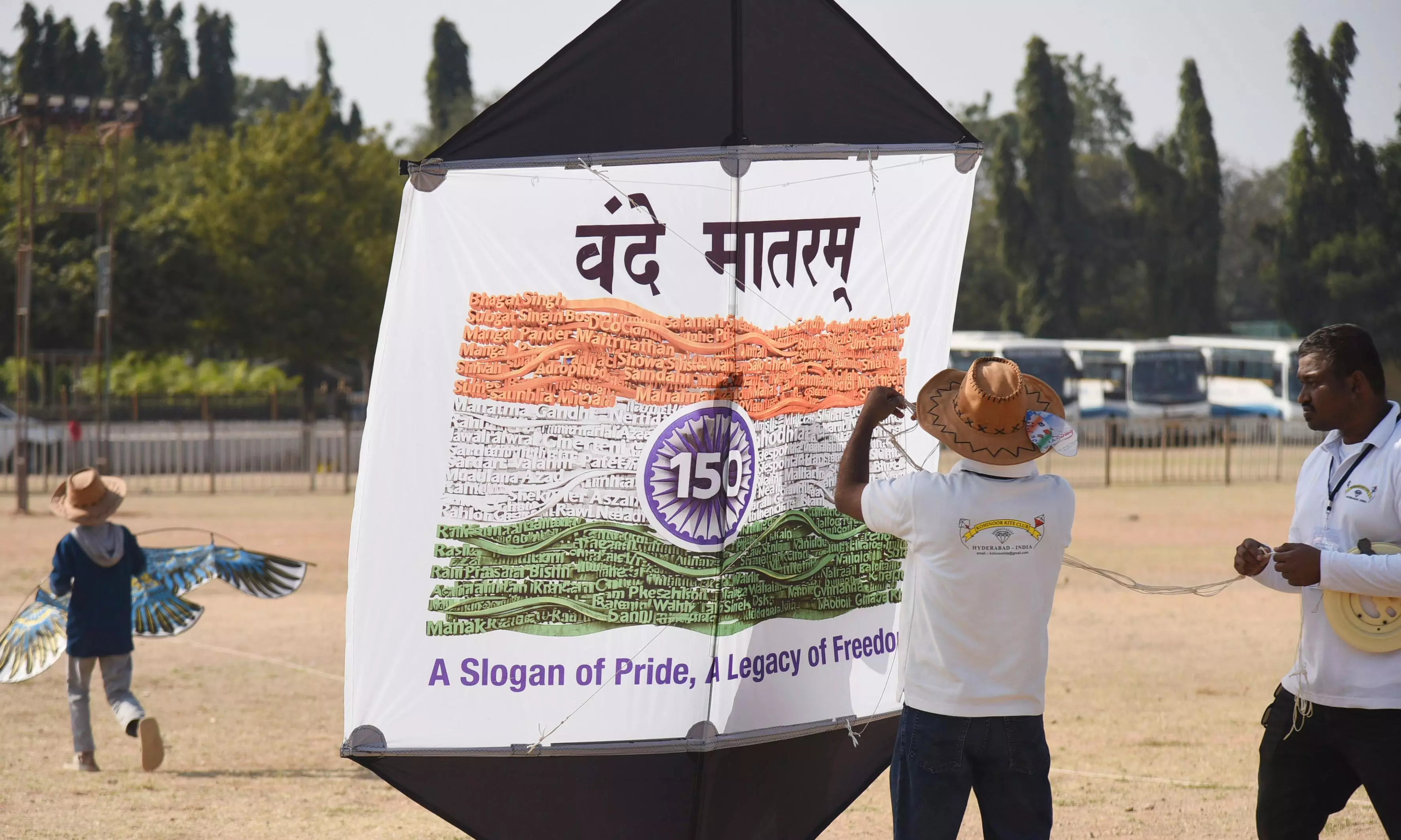 Unique Kites Make Hyderabad’s Sky Colourful Unique Kites Make Hyderabad’s Sky Colourful