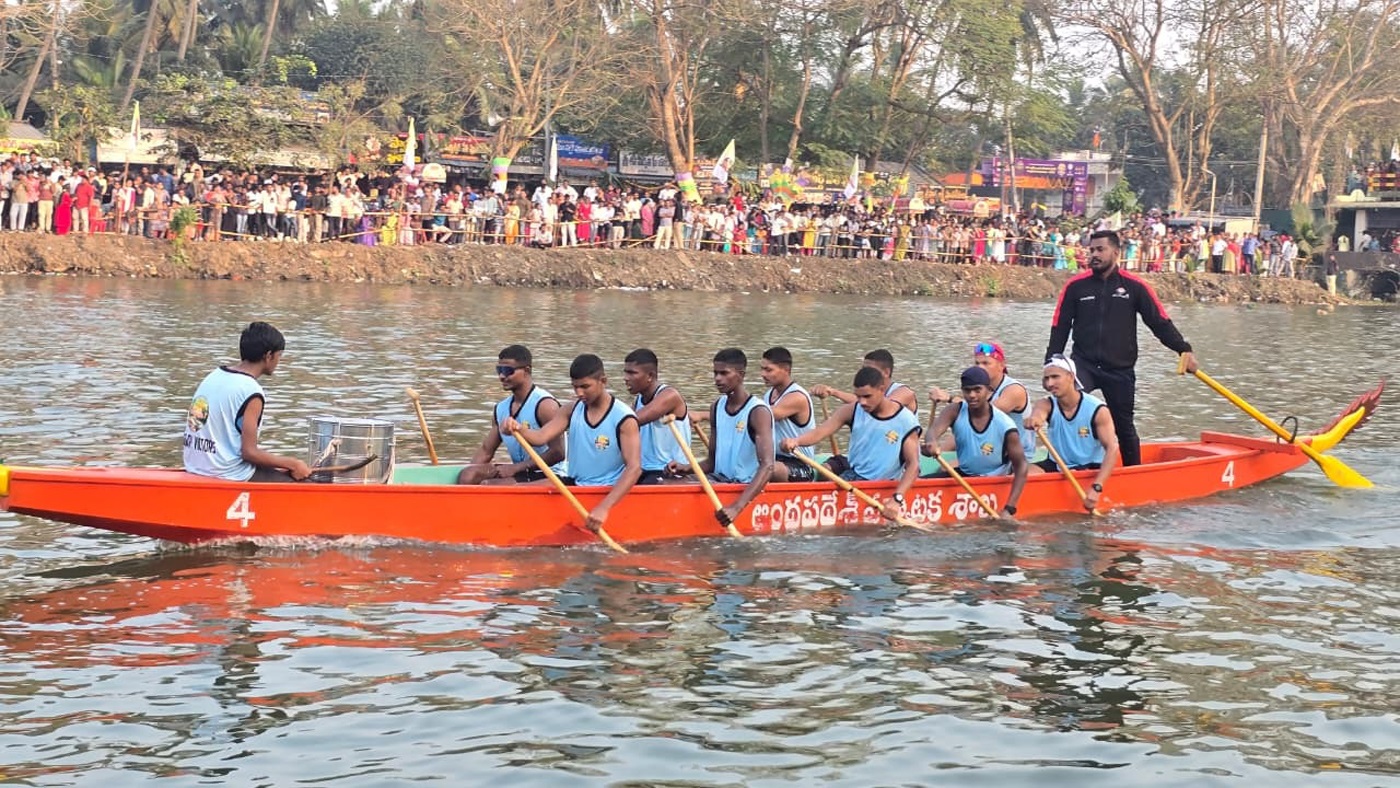 Jangareddygudem, Eluru Win Sir Arthur Cotton Boat Races