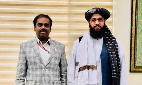 Afghan Envoy Noor Ahmad Noor Meets MEA Joint Secretary in New Delhi Afghan Envoy Noor Ahmad Noor Meets MEA Joint Secretary in New Delhi