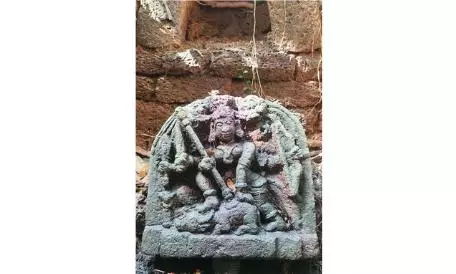 Ancient Shakta Roots: Rare Goddess Sculpture Found in Udupi
