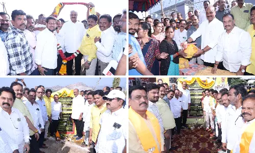 Atchannaidu Launches ₹ 3 Crore Rural Works in Tekkali