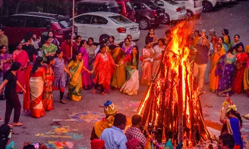 From Bonfires to New Beginnings: Bhogi Celebrates Renewal and Harvest From Bonfires to New Beginnings: Bhogi Celebrates Renewal and Harvest