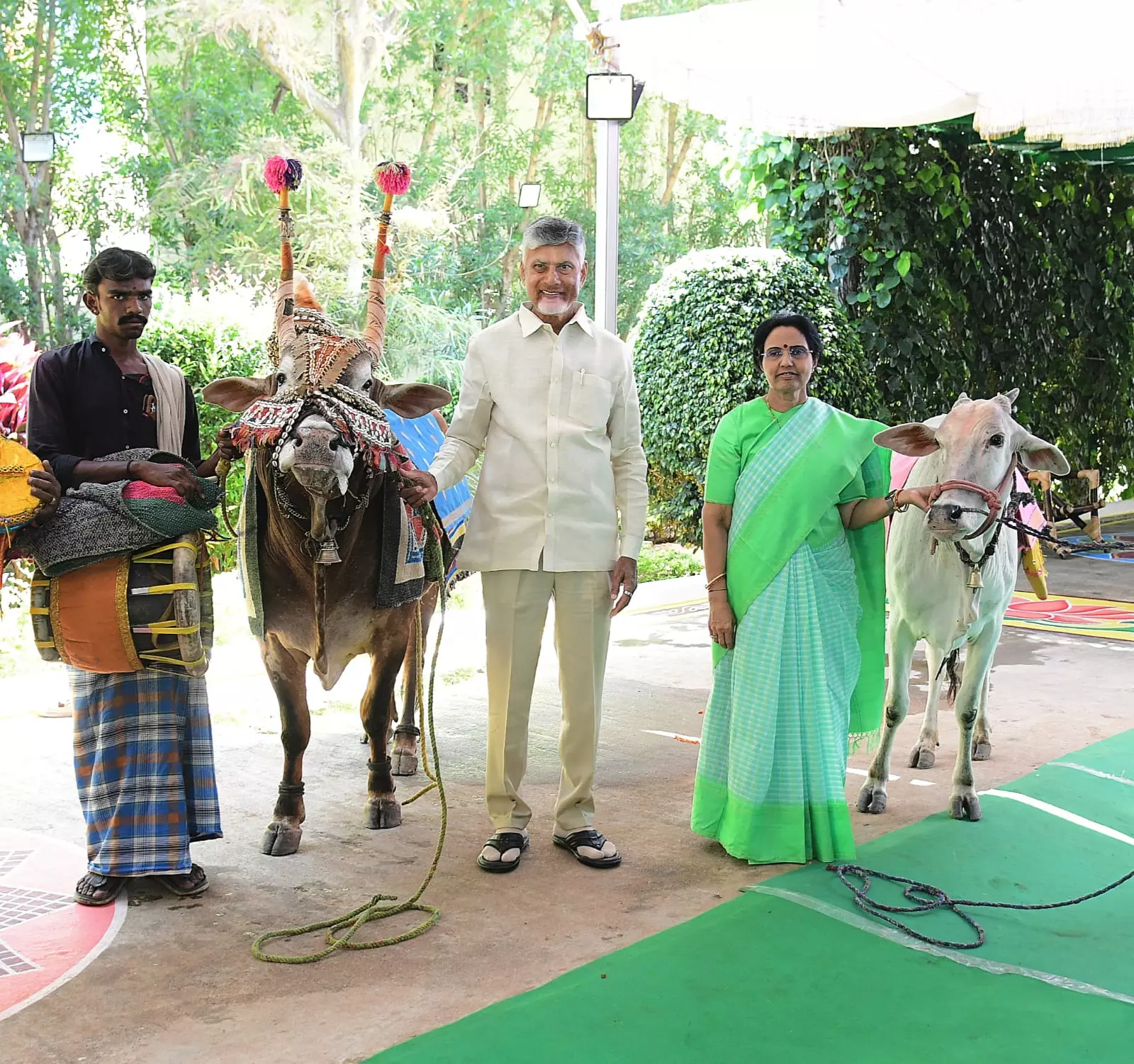 Chandrababu Naidu Extends Sankranti Greetings, Vows Government Support for Farmers Chandrababu Naidu Extends Sankranti Greetings, Vows Government Support for Farmers