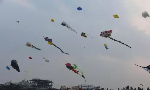 Kite Flyers Lament Loss of Open Grounds in Hyderabad
