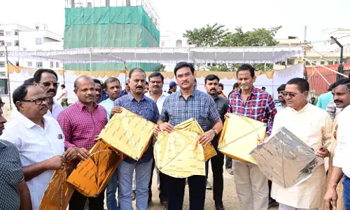 Kite Fest Marks Restoration of Nallacheruvu Lake