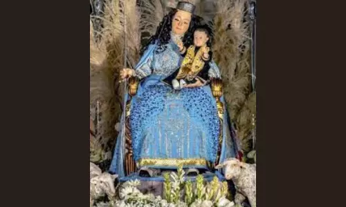 Venezuelans Pray for Peace During Divina Pastora Procession Venezuelans Pray for Peace During Divina Pastora Procession