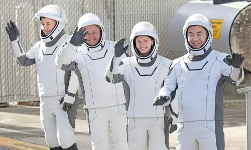 ISS Astronauts Return to Earth After First-Ever Medical Evacuation