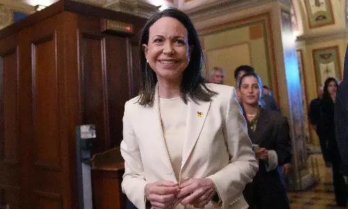 Venezuelas Machado Says She Presented Trump With Nobel Medal