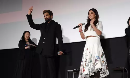 Allu Arjun Stuns Fans at Pushpa 2 Tokyo Screening