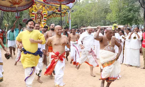 Kanuma Witnesses Paruveta Utsavam at Tirumala