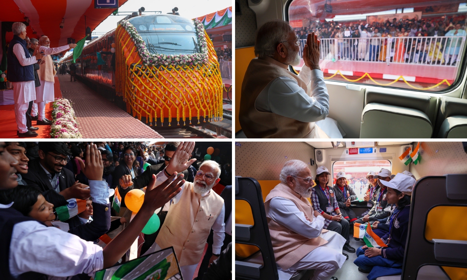 PM Modi  pointed out the despatch of the illegal immigrants from the top countries in the world, in a veiled reference to the US and UK