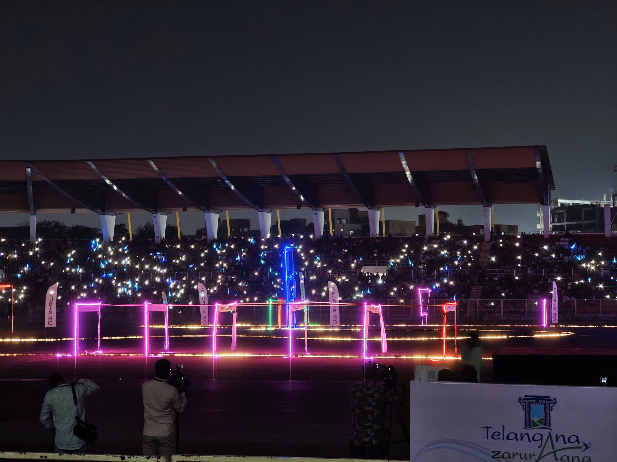 Drone Show Fizzles Out at Gachibowli