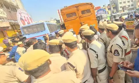 BRS Protest for Secunderabad Corporation Thwarted