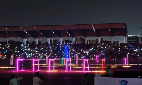 Drone Show Fizzles Out at Gachibowli